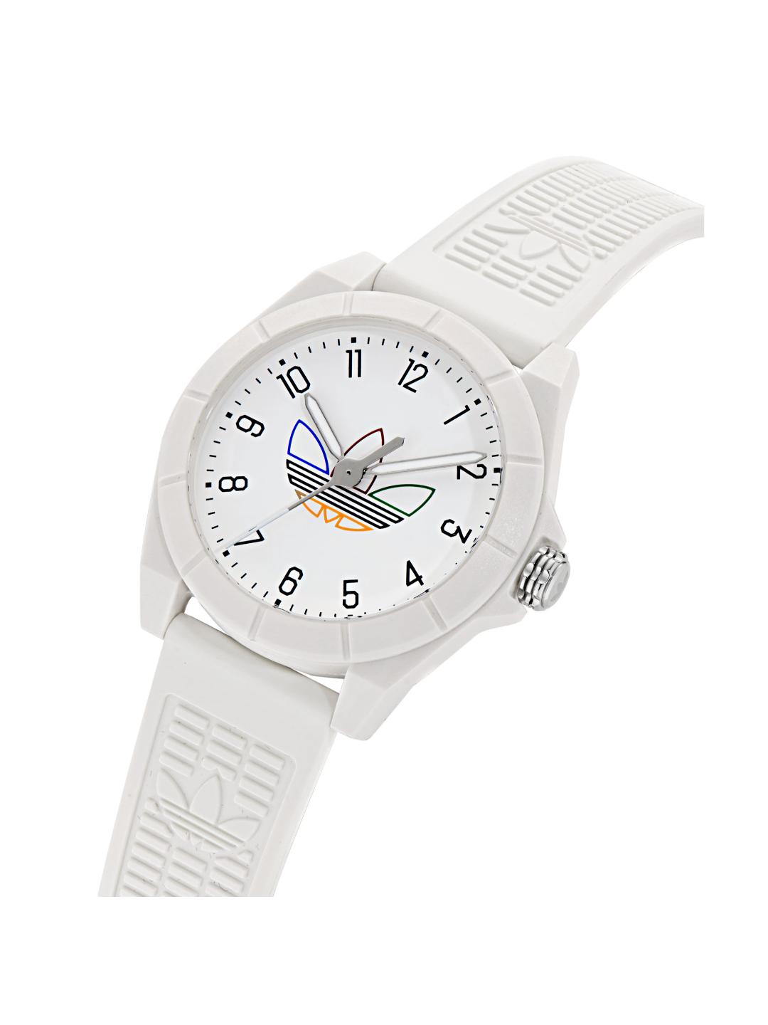 Adidas Originals AO Street 41 mm White Dial Unisex Analog Watch AOST24570