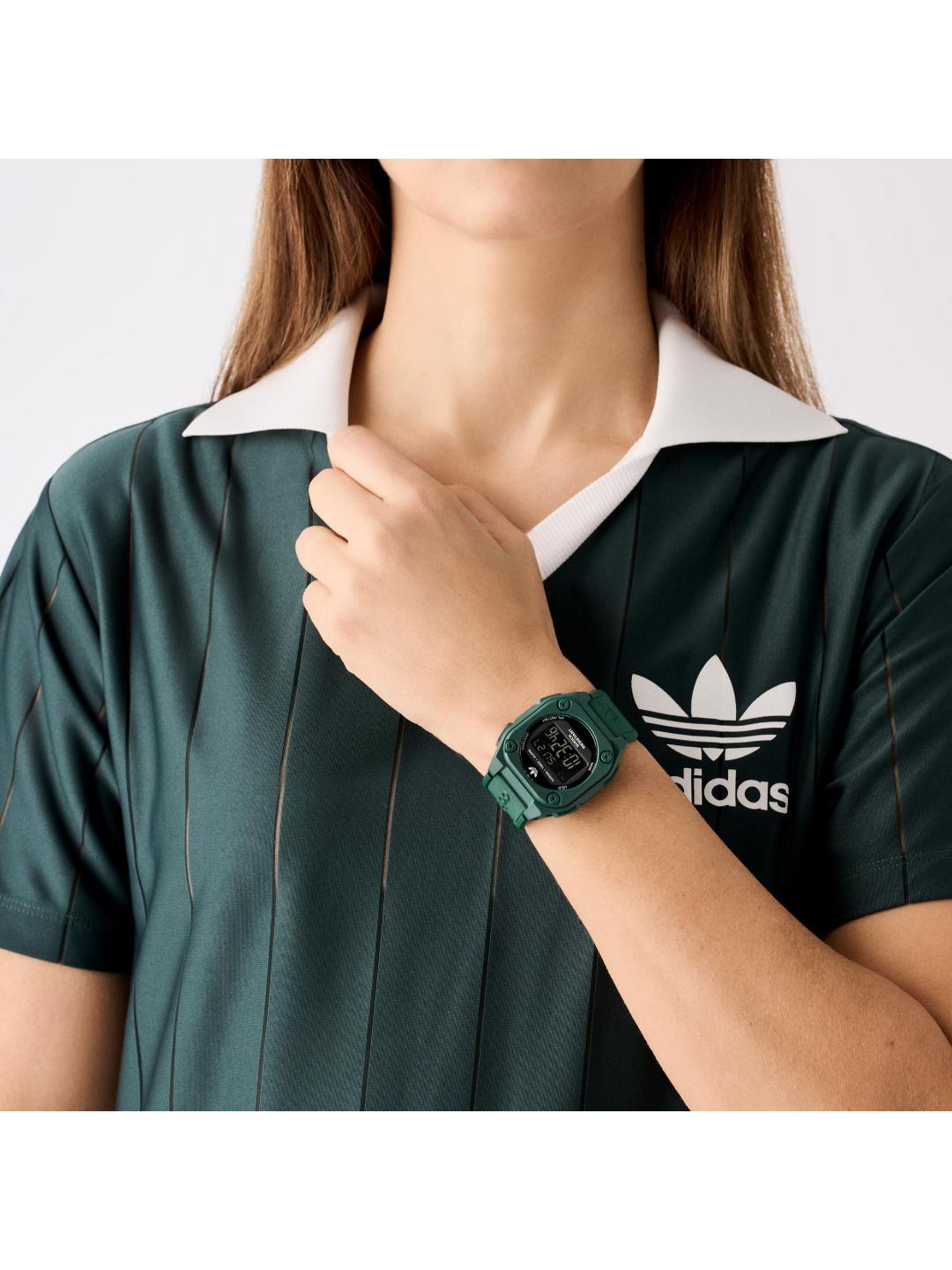 Adidas Originals AO Street 42 mm Digital Neg Display Dial Unisex Digital Watch AOST25032