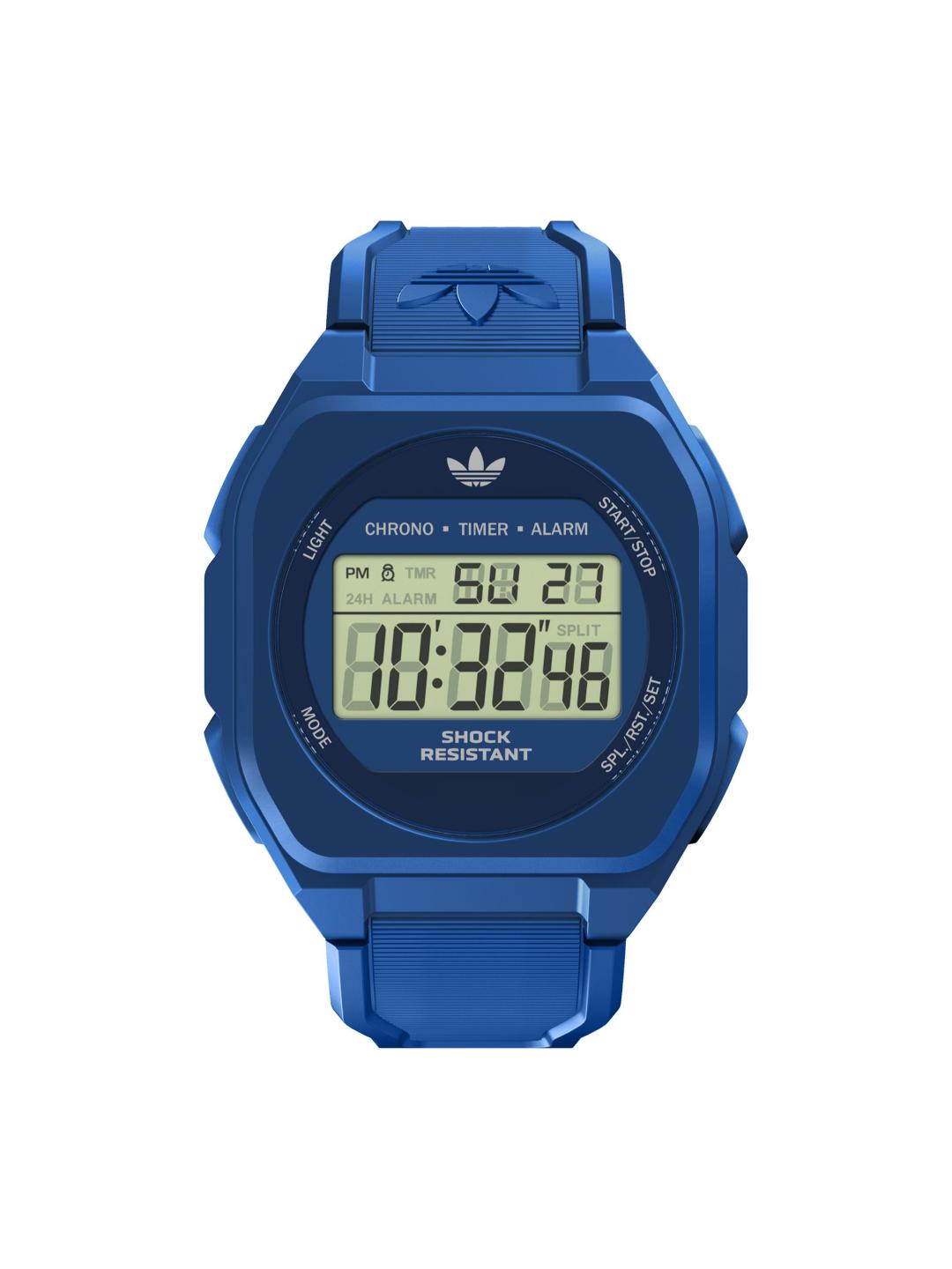 Adidas Originals AO Street Unisex 42 mm Grey Dial Digital Watch AOST25054
