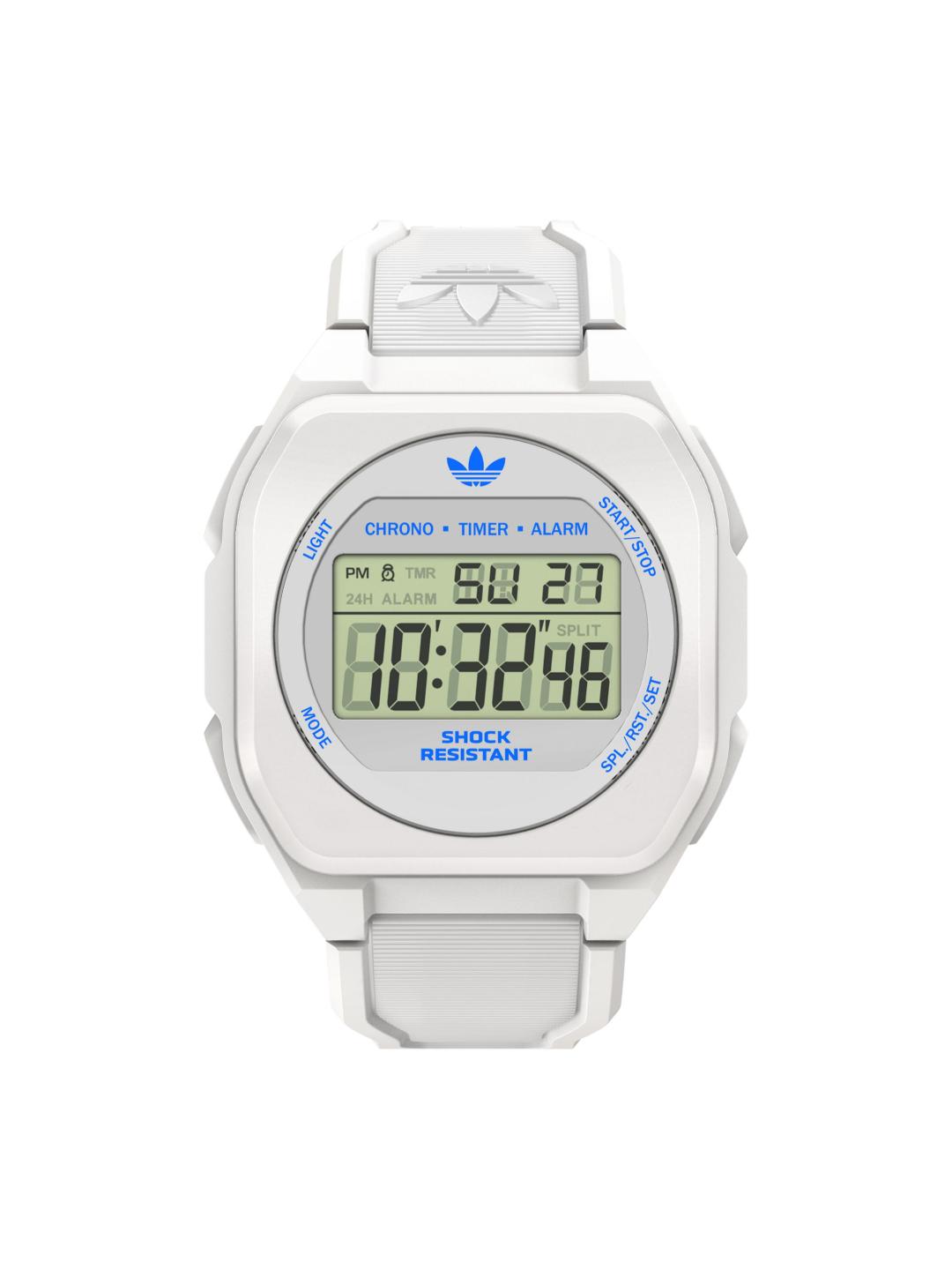 Adidas Originals AO Street Unisex 42 mm Grey Dial Digital Watch AOST25055