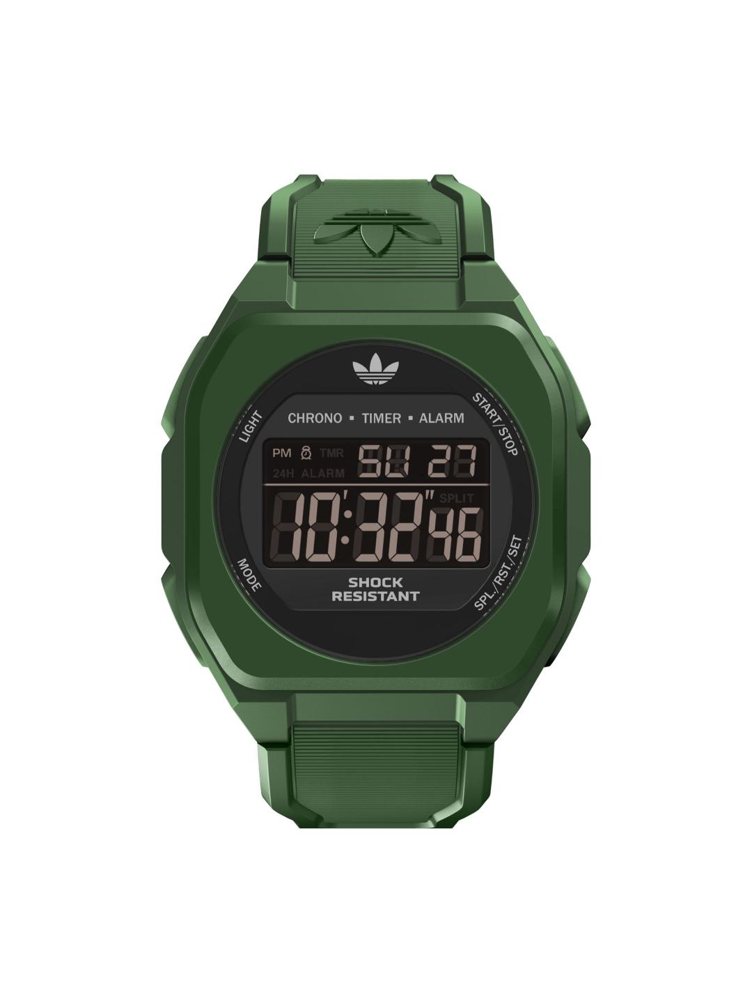 Adidas Originals AO Street Unisex 42 mm Grey Dial Digital Watch AOST25056