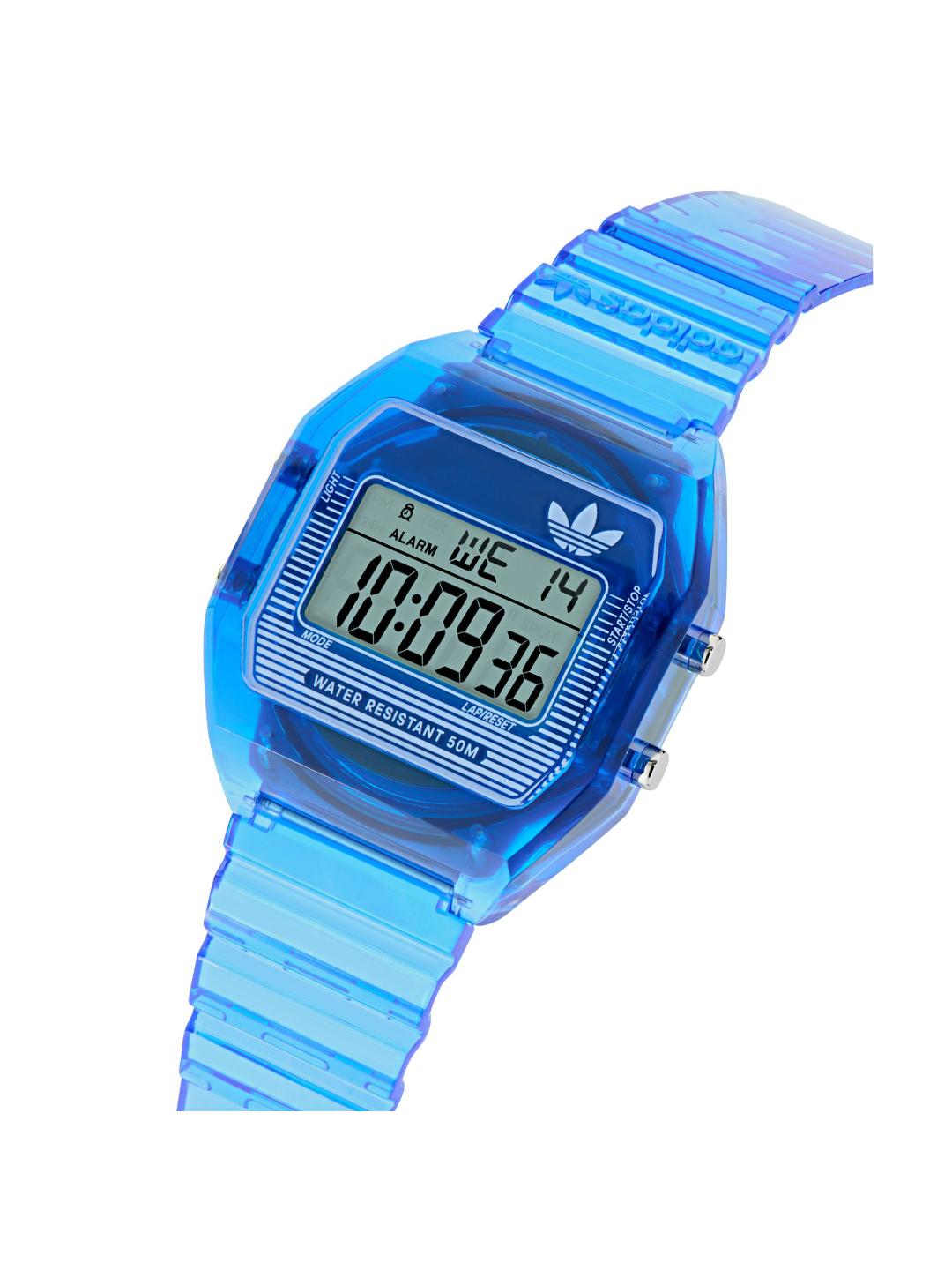 Adidas Originals AO Street Unisex 36 mm Grey Dial Digital Watch AOST25537
