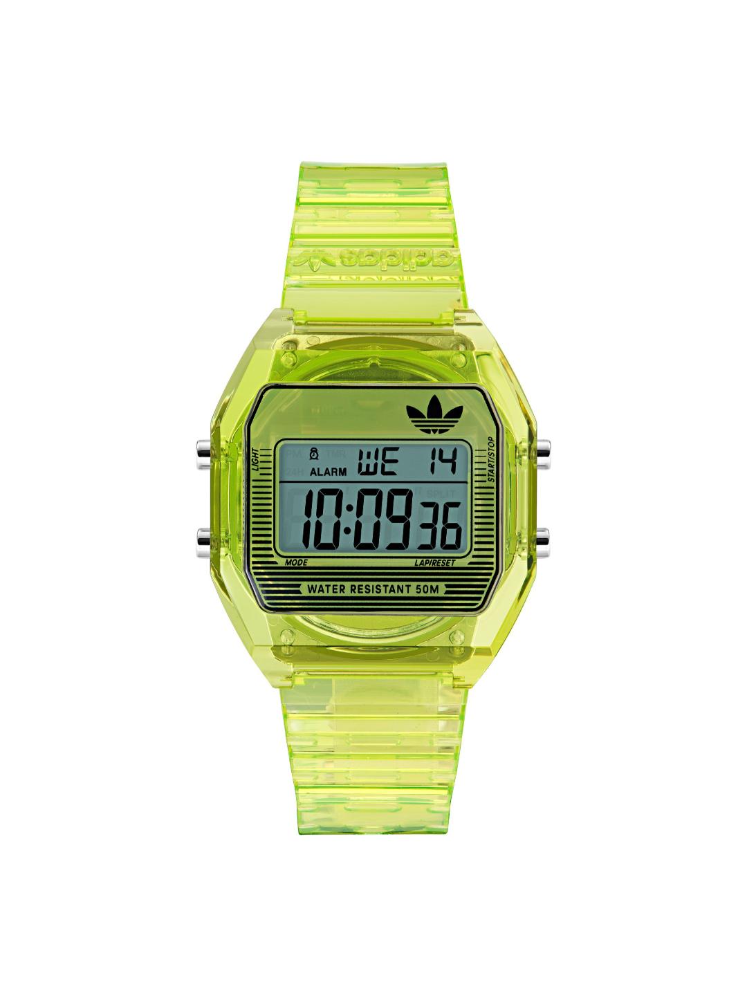 Adidas Originals AO Street Unisex 36 mm Grey Dial Digital Watch AOST25538