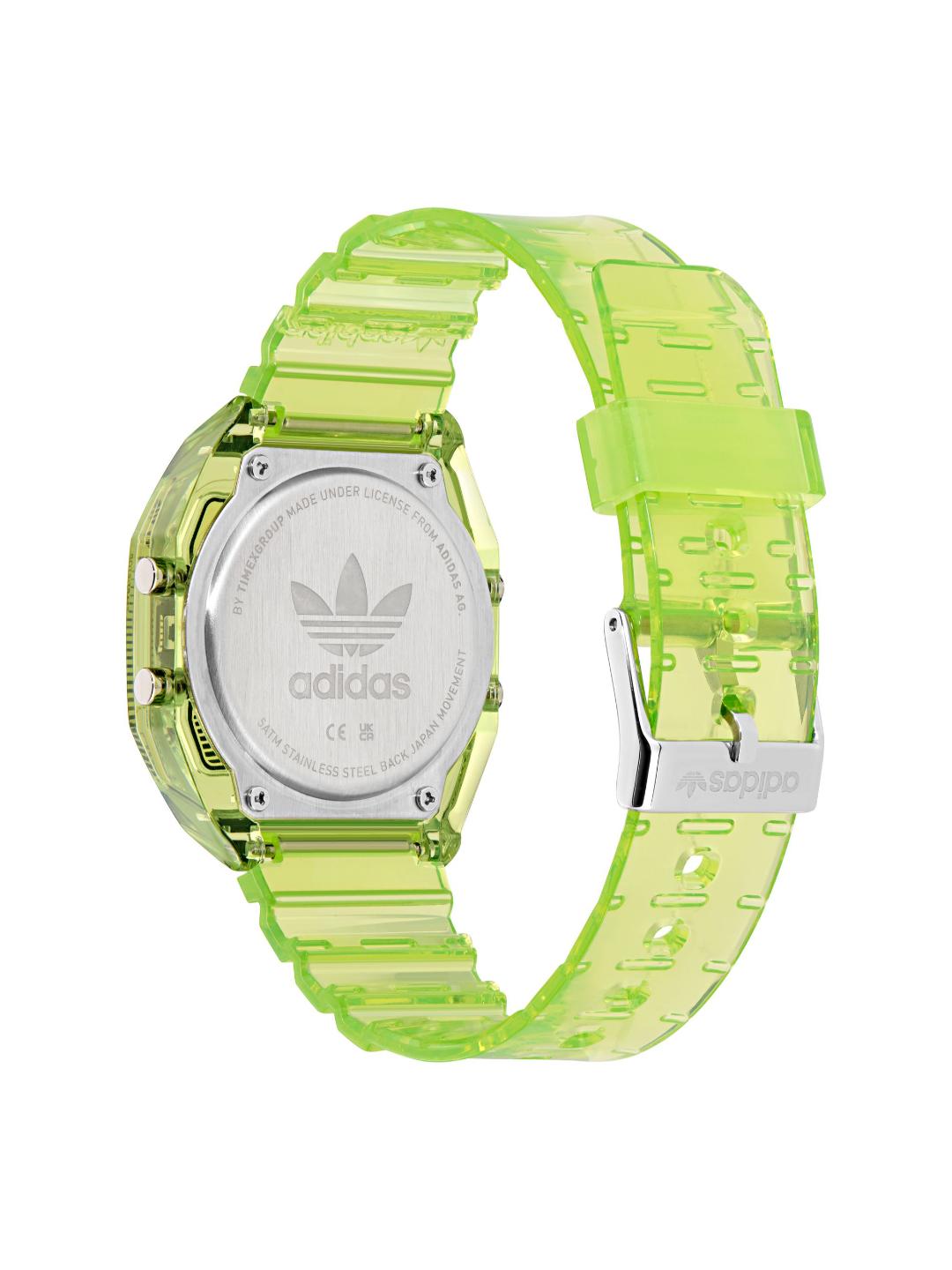 Adidas Originals AO Street Unisex 36 mm Grey Dial Digital Watch AOST25538