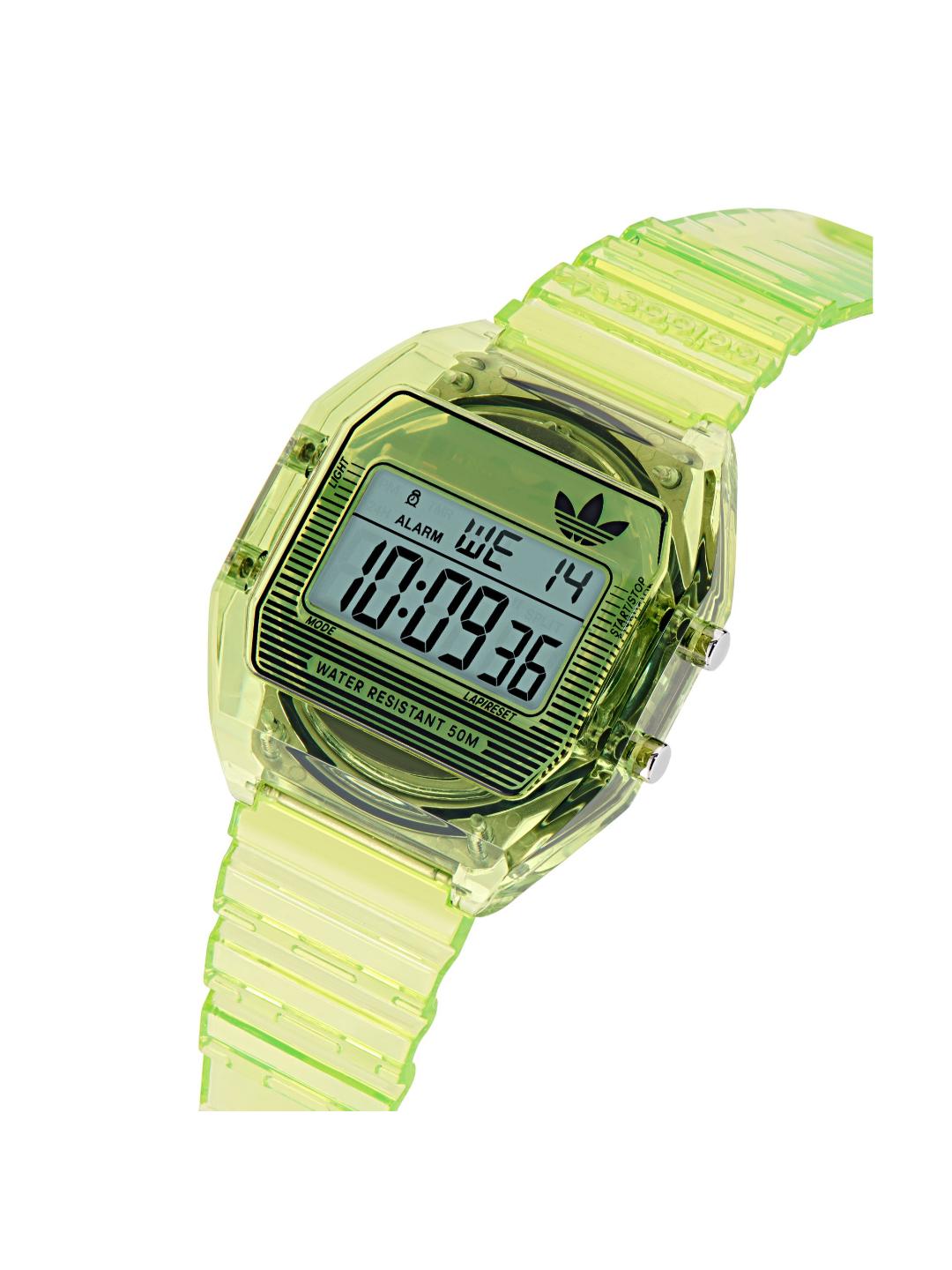 Adidas Originals AO Street Unisex 36 mm Grey Dial Digital Watch AOST25538