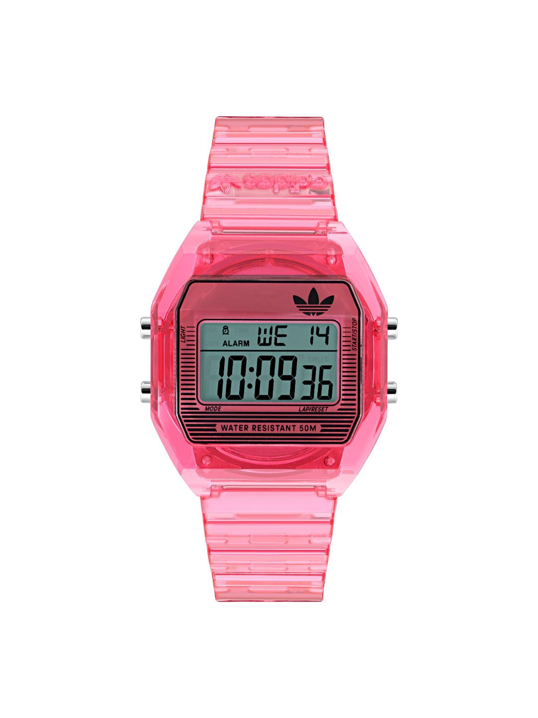 Adidas Originals AO Street Unisex 36 mm Grey Dial Digital Watch AOST25540