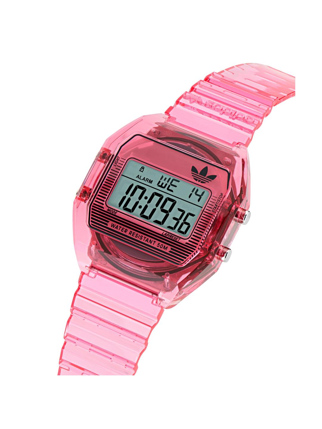 Adidas Originals AO Street Unisex 36 mm Grey Dial Digital Watch AOST25540