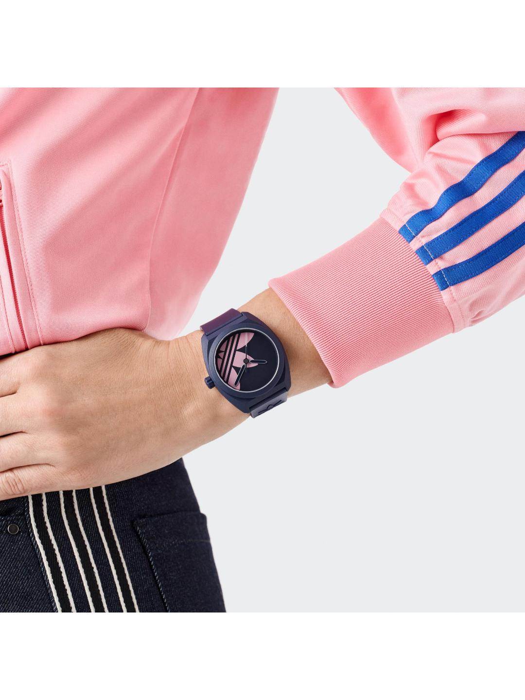Adidas Originals AO Street Unisex 42 mm Blue Dial Analog Watch AOST25545