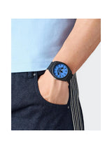 Adidas Originals AO Street Unisex 38 mm Blue Dial Analog Watch AOST25547