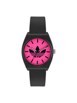 Adidas Originals AO Street Unisex 38 mm Pink Dial Analog Watch AOST25548