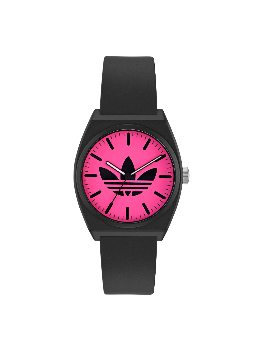 Adidas Originals AO Street Unisex 38 mm Pink Dial Analog Watch AOST25548