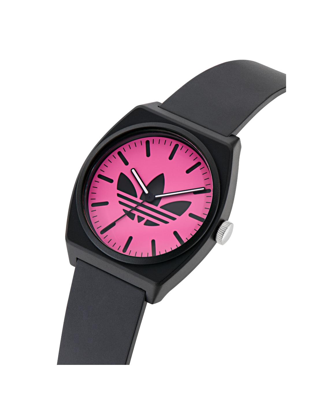 Adidas Originals AO Street Unisex 38 mm Pink Dial Analog Watch AOST25548