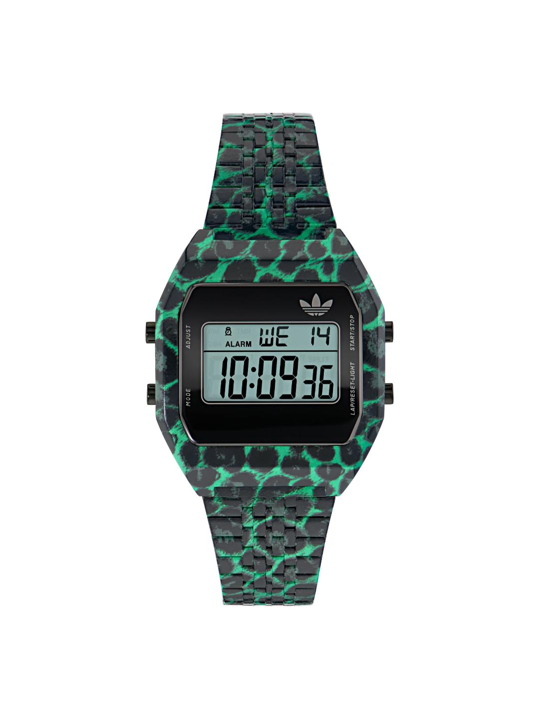 Adidas Originals AO Street Unisex 36 mm Grey Dial Digital Watch AOST26031