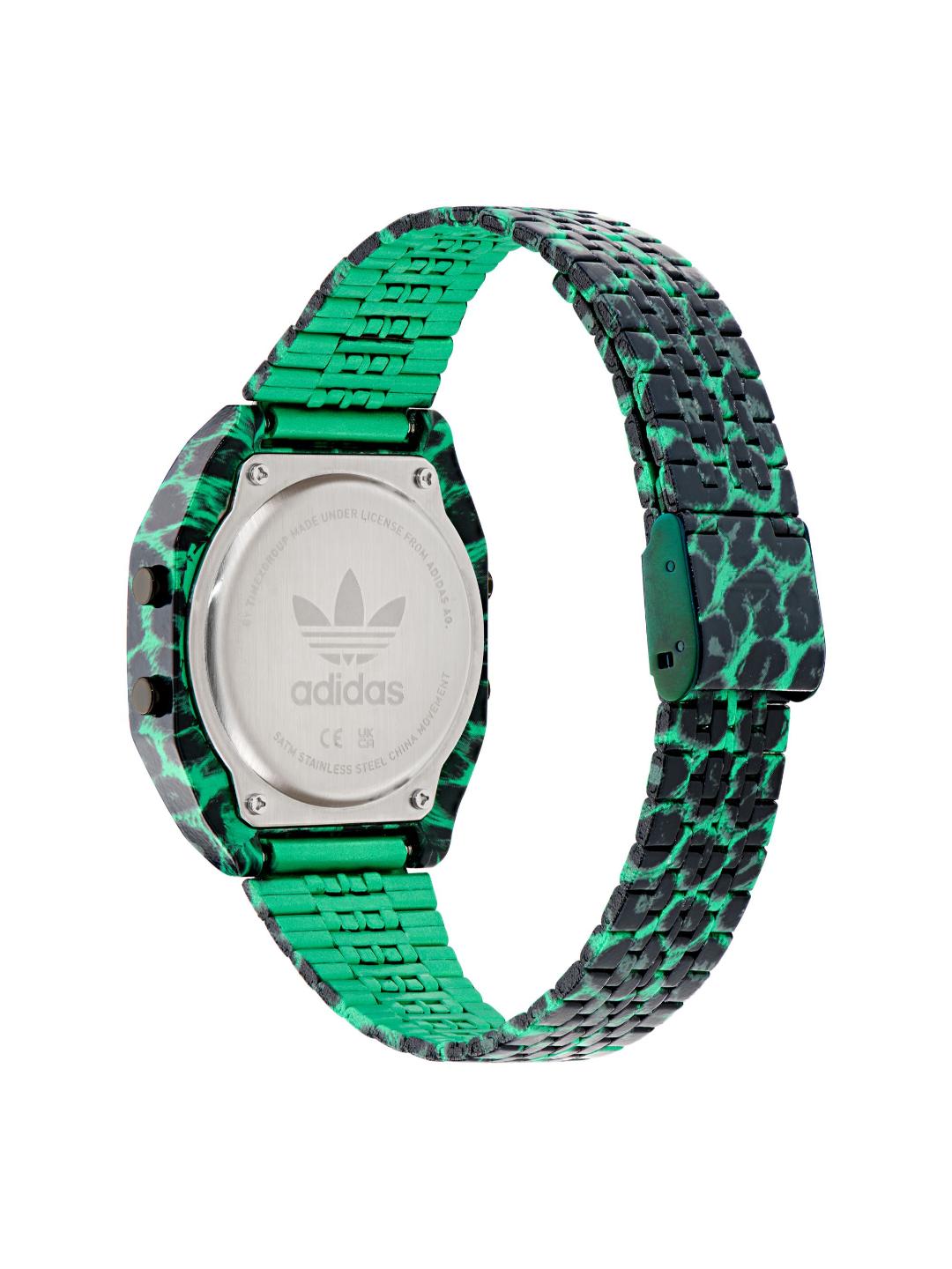 Adidas Originals AO Street Unisex 36 mm Grey Dial Digital Watch AOST26031