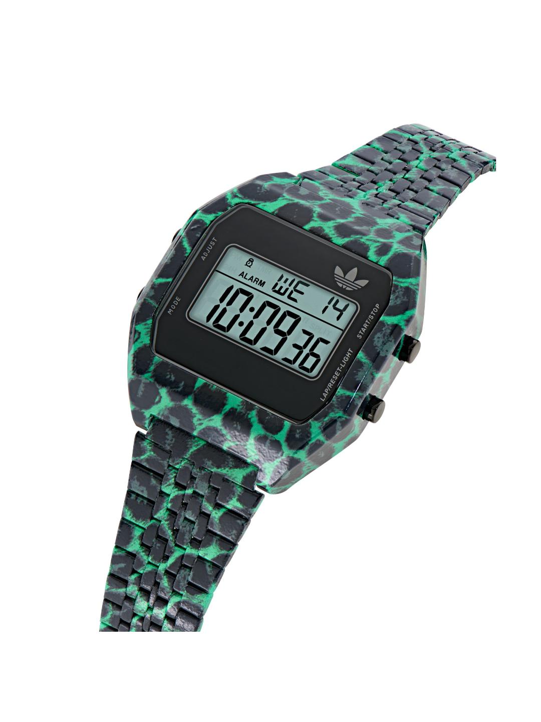 Adidas Originals AO Street Unisex 36 mm Grey Dial Digital Watch AOST26031