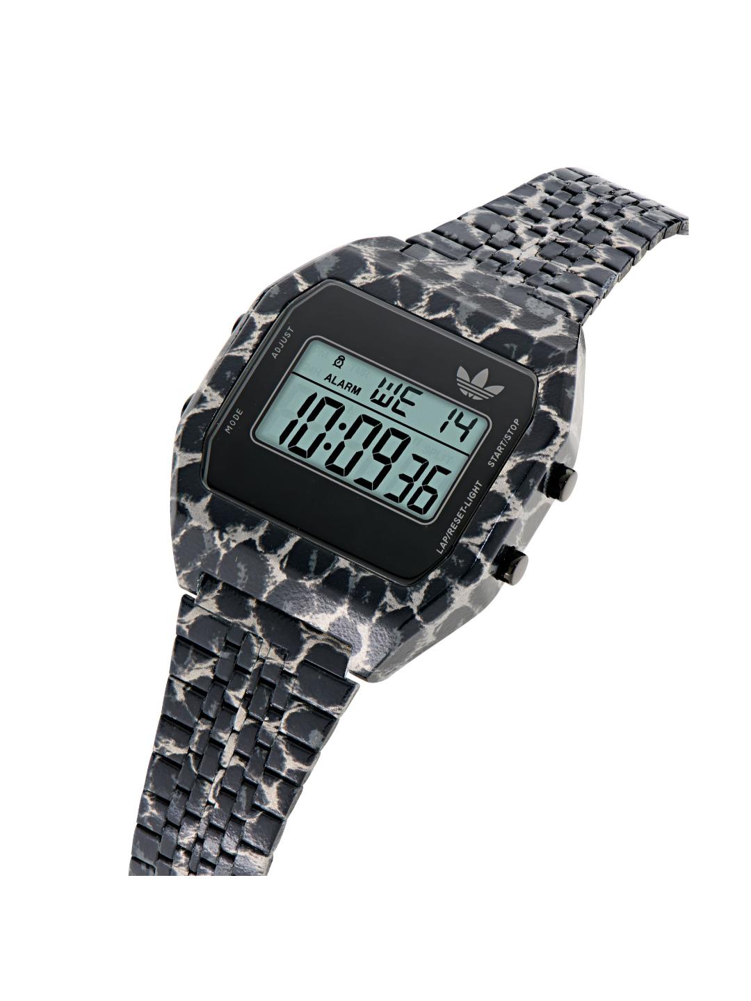 Adidas Originals AO Street Unisex 36 mm Grey Dial Digital Watch AOST26032