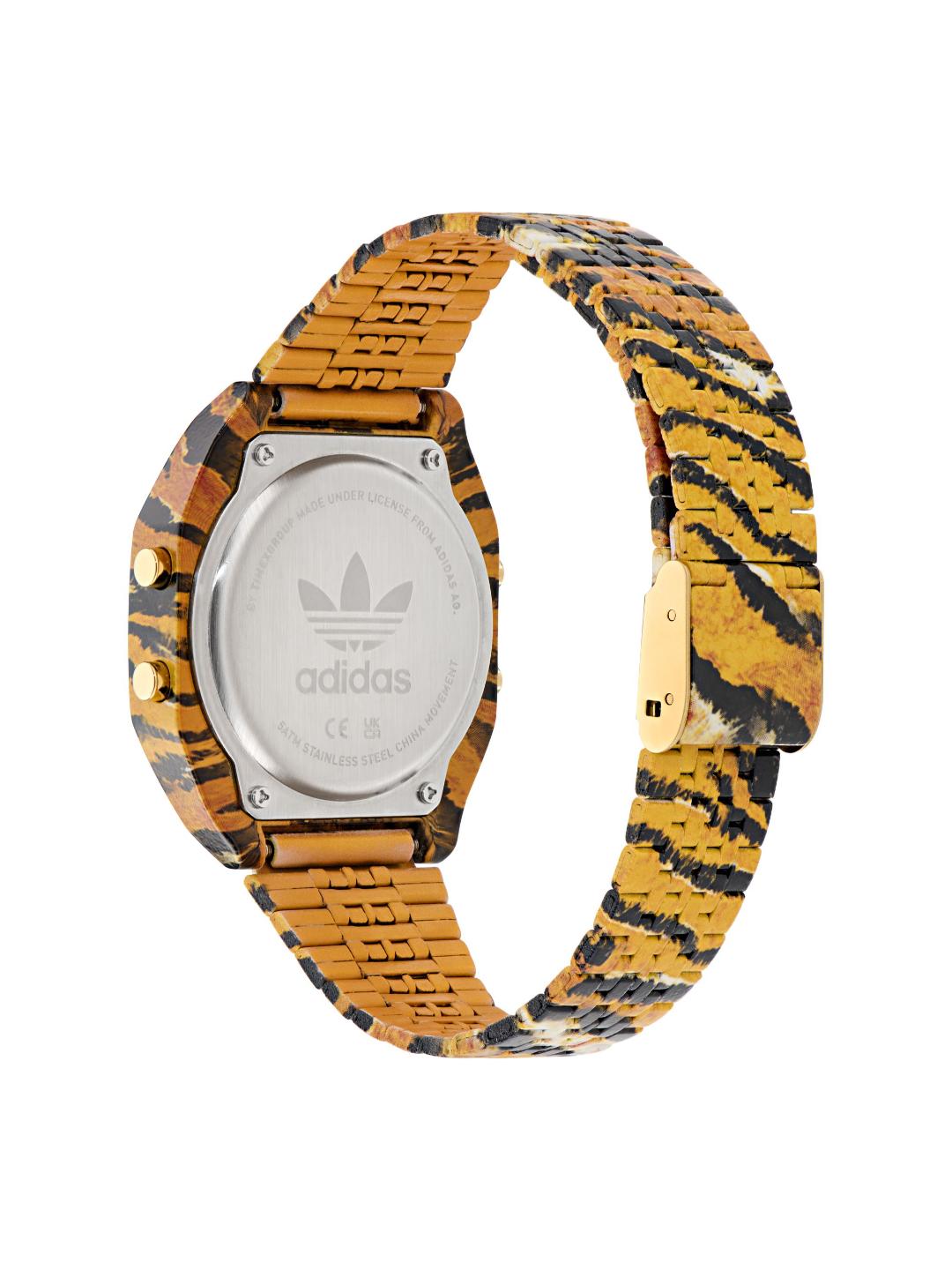 Adidas Originals AO Street Unisex 36 mm Grey Dial Digital Watch AOST26033