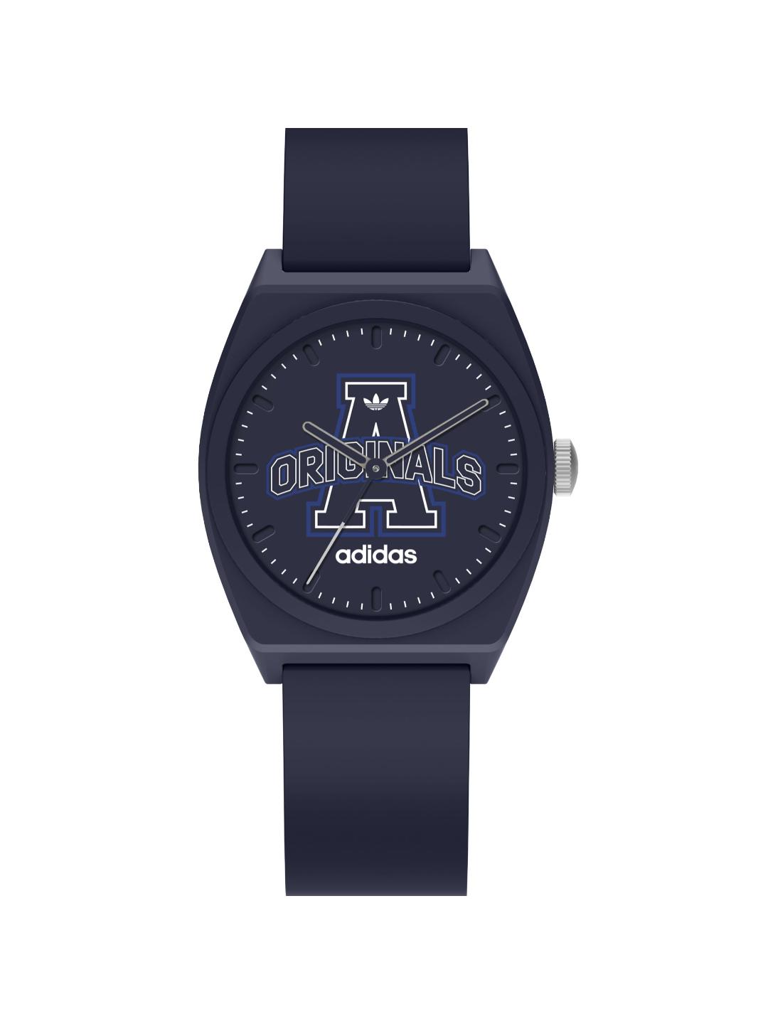 Adidas Originals AO Street Unisex 38 mm Blue Dial Analog Watch AOST26532