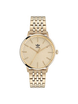 Adidas Originals Gold Dial Unisex Watch AOSY22024