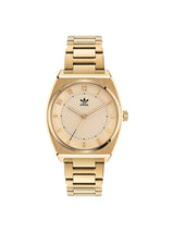 Adidas Originals Gold Dial Unisex Watch AOSY22026