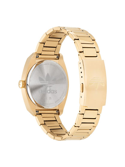 Adidas Originals Gold Dial Unisex Watch - AOSY22026