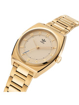 Adidas Originals Gold Dial Unisex Watch AOSY22026