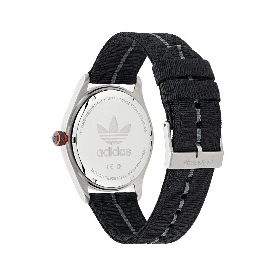 Adidas Originals Code Four Unisex Black 42 mm Dial Analog Watch AOSY22522