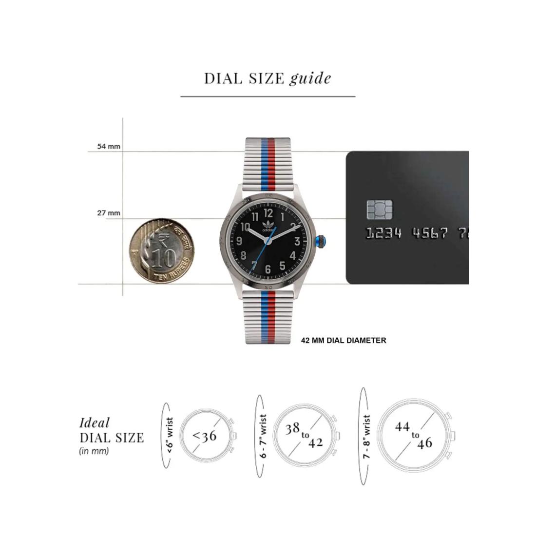 Adidas Originals Black Dial Unisex Watch - AOSY22525