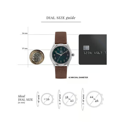 Adidas Originals Green Dial Unisex Watch - AOSY22527