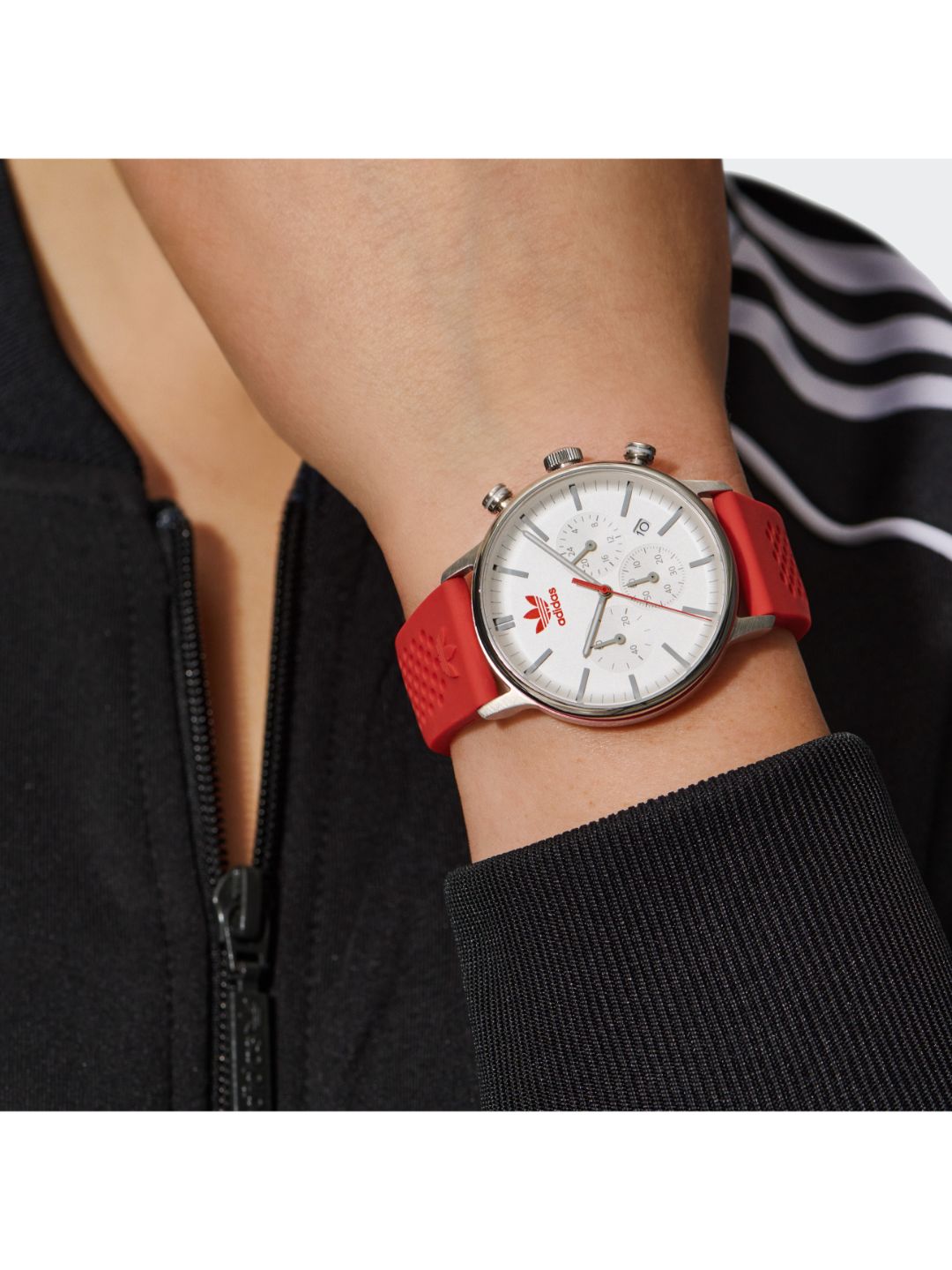 Adidas Originals White Dial Unisex Watch AOSY23019