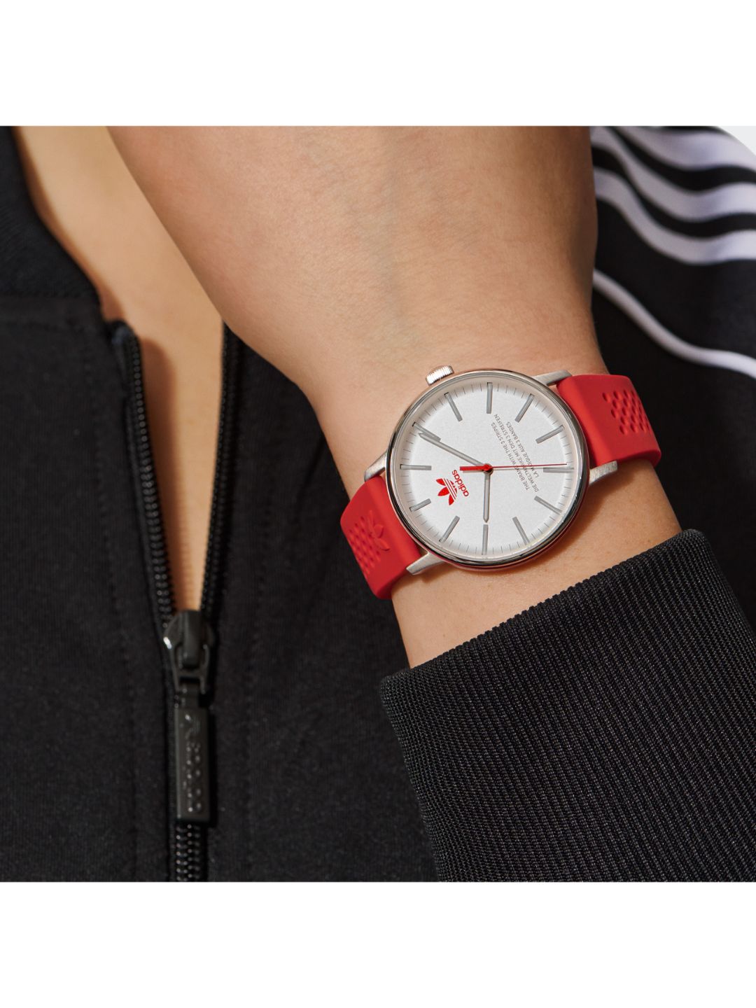 Adidas Originals White Dial Unisex Watch AOSY23024