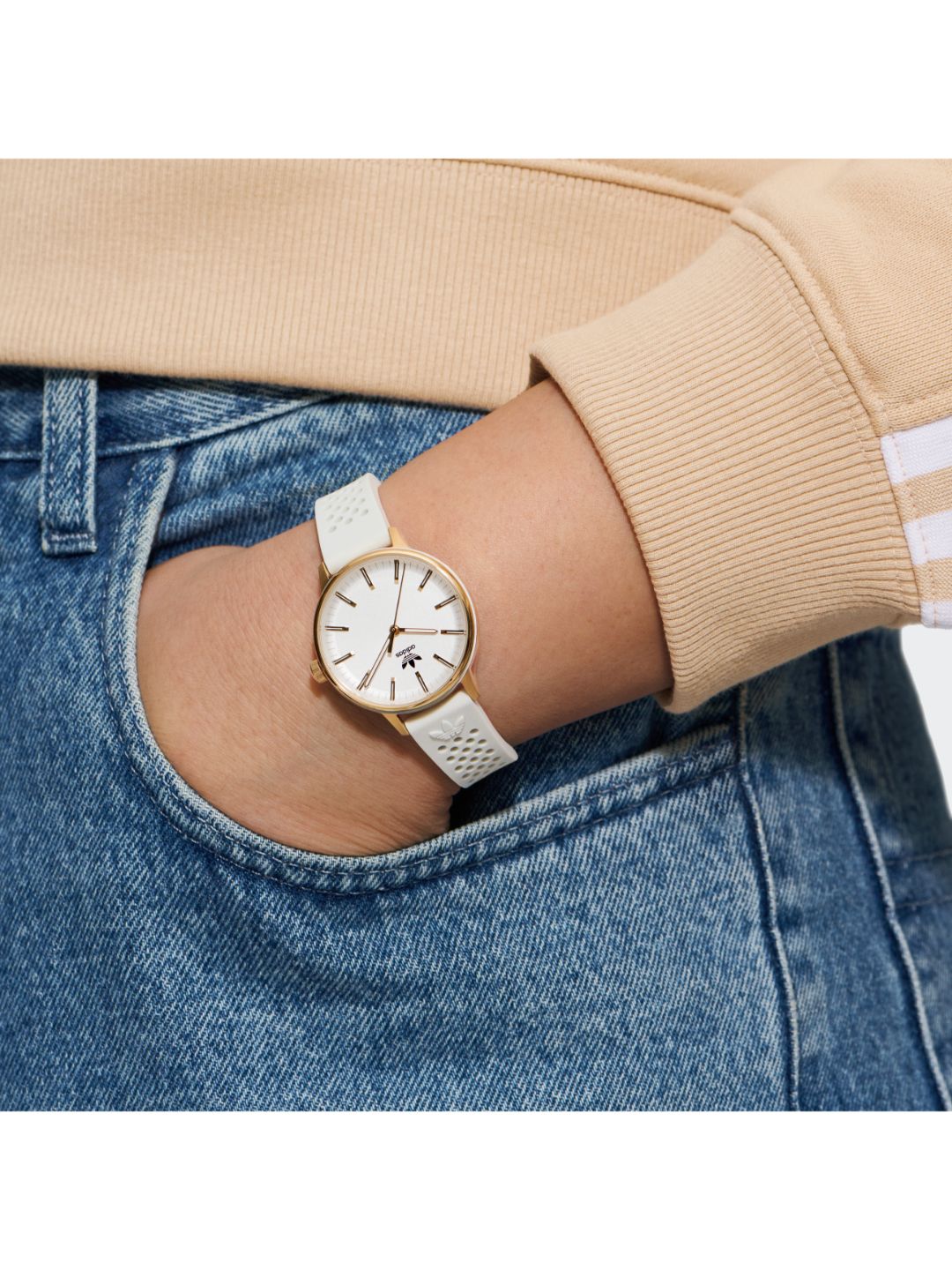 Adidas Originals White Dial Women Watch AOSY23025
