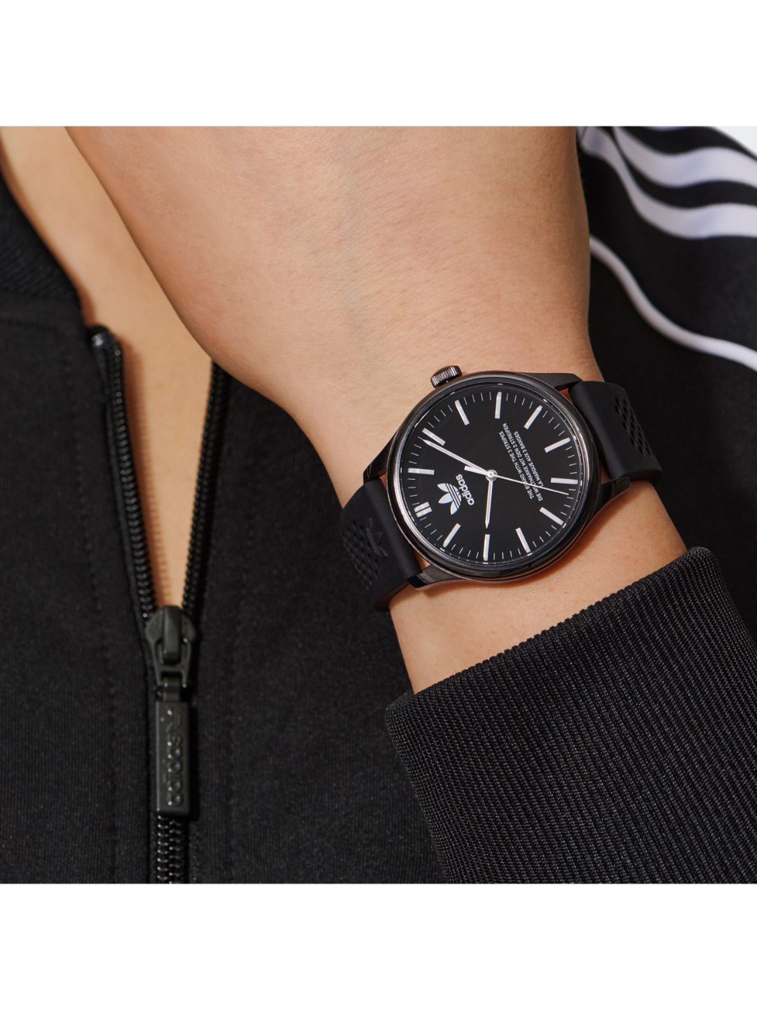 Adidas Originals Black Dial Unisex Watch AOSY23031