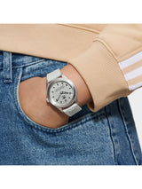 Adidas Originals White Dial Unisex Watch AOSY23033