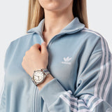 Adidas Originals White Dial Unisex Analog Watch AOSY23531