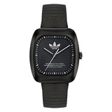 Adidas Originals Retro Wave One Unisex Black 37 mm Dial Analog Watch AOSY24026