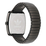 Adidas Originals Retro Wave One Unisex Black 37 mm Dial Analog Watch AOSY24026