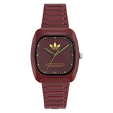 Adidas Originals Burgundy Dial Unisex Analog Watch AOSY24028