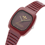 Adidas Originals Burgundy Dial Unisex Analog Watch AOSY24028