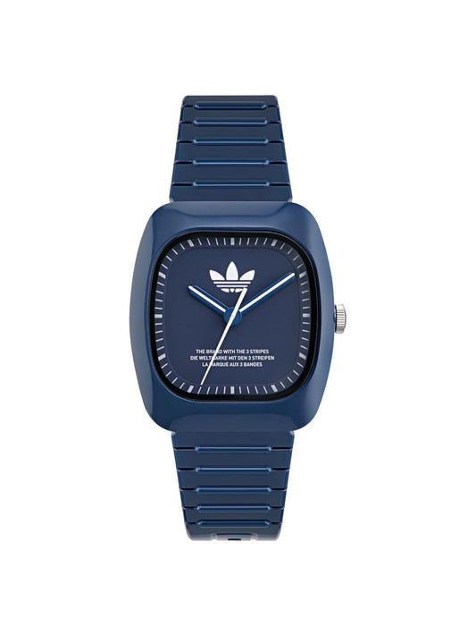 Adidas Originals AO Style 37 mm Blue Dial Unisex Analog Watch -AOSY24029
