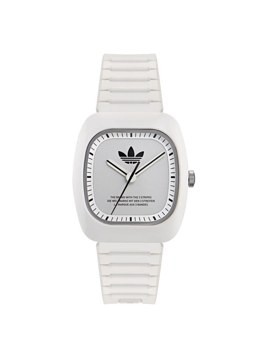 Adidas Originals AO Style 37 mm White Dial Unisex Analog Watch -AOSY24030