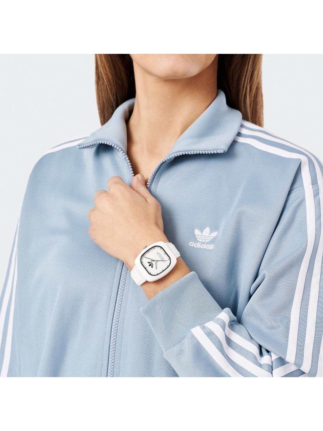 Adidas Originals AO Style 37 mm White Dial Unisex Analog Watch AOSY24030
