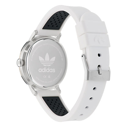 Adidas Originals White Dial Unisex Analog Watch - AOSY24046