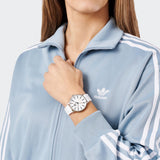 Adidas Originals White Dial Unisex Analog Watch AOSY24046