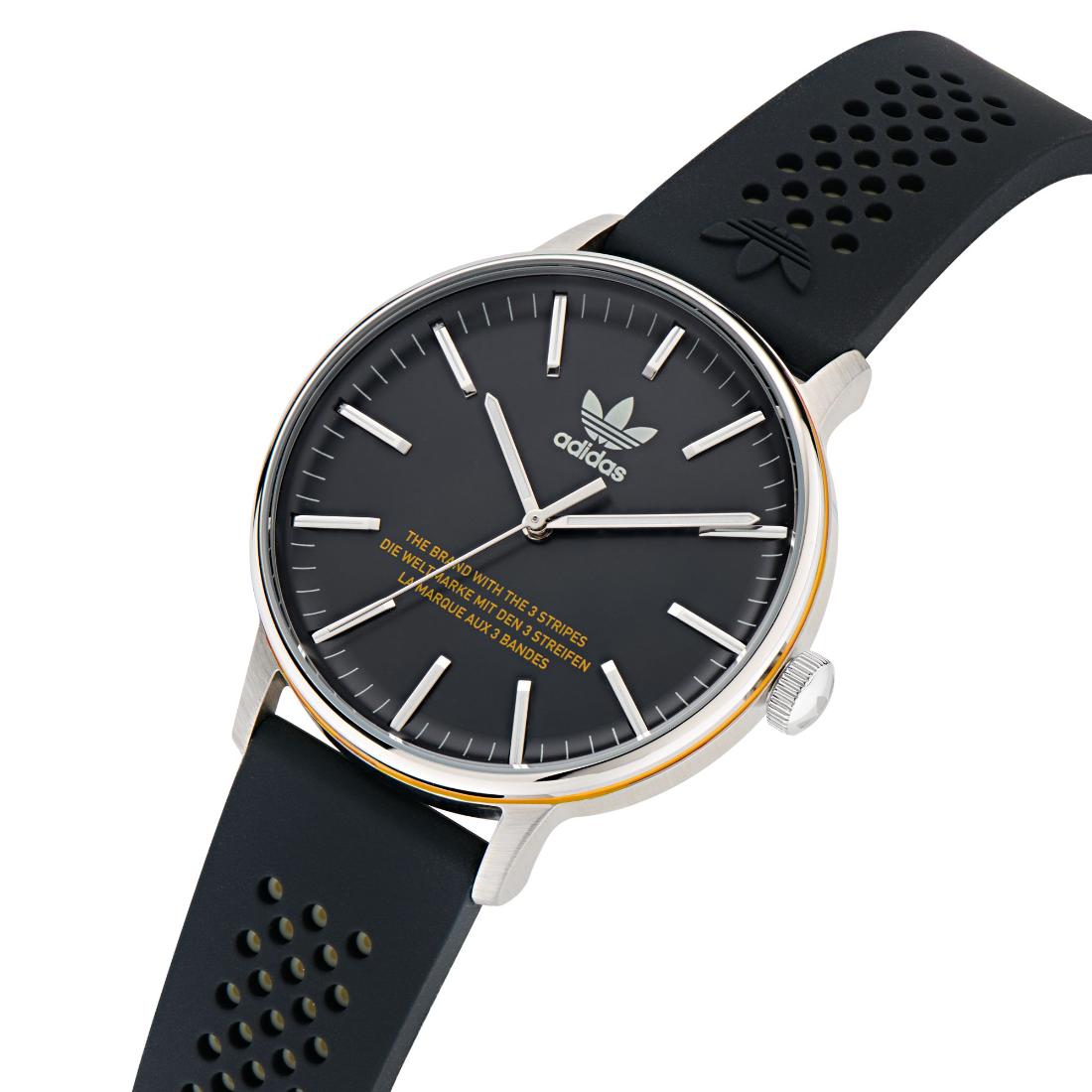 Adidas Originals Code One Unisex Black 38 mm Dial Analog Watch AOSY24047