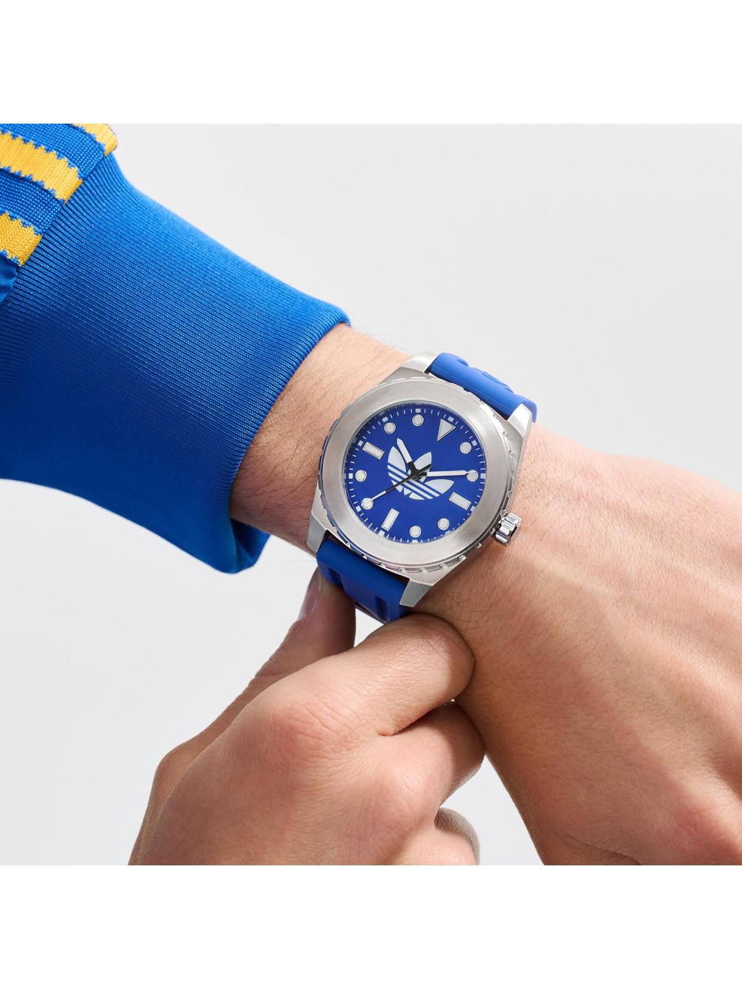 Adidas Originals AO Style 44 mm Blue Dial Unisex Analog Watch AOSY25020