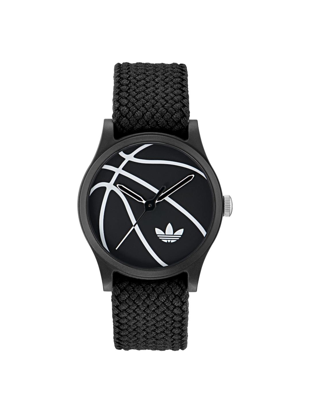 Adidas Originals AO Style Unisex 39 mm Black Dial Analog Watch AOSY25024