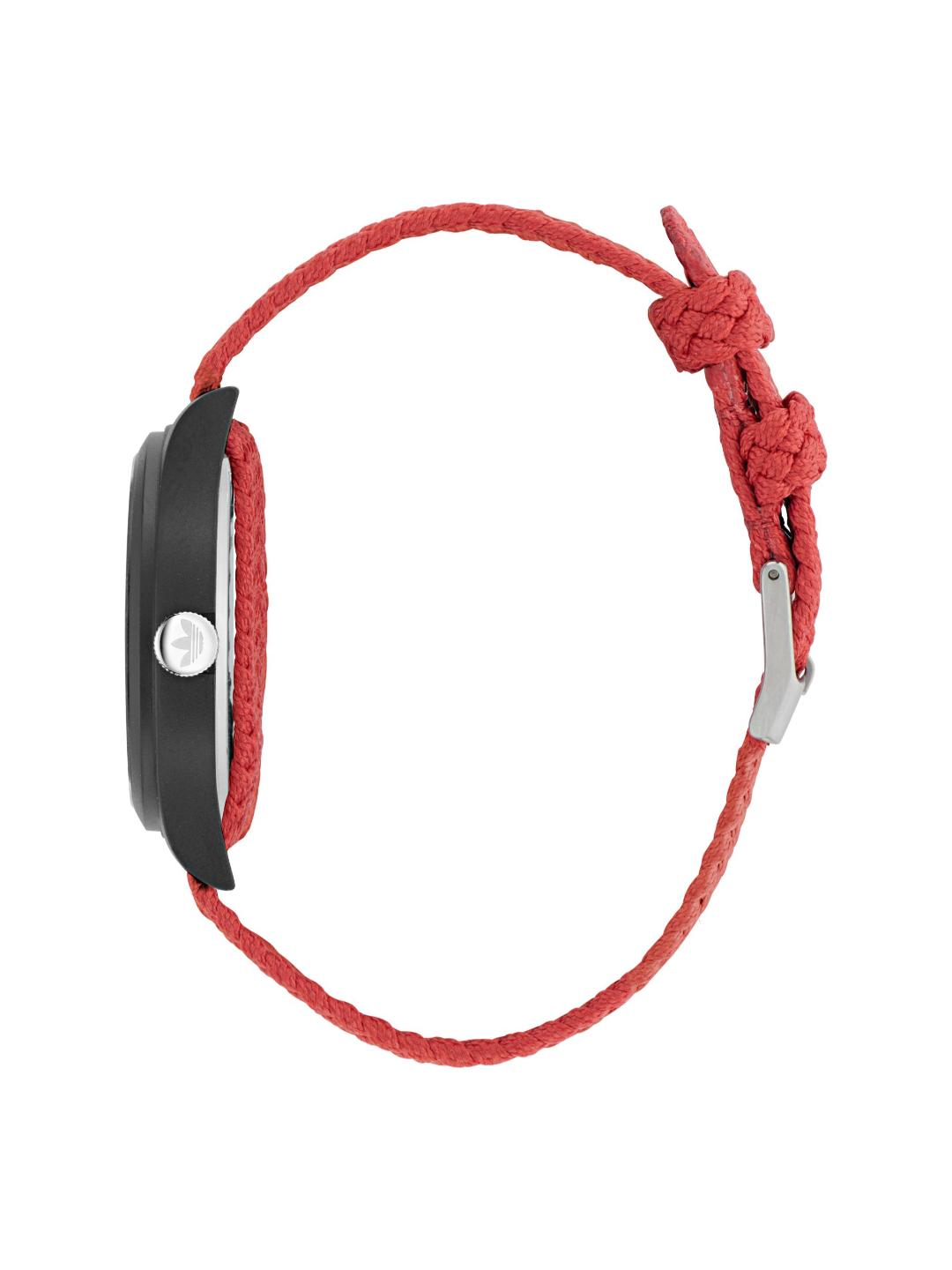 Adidas Originals AO Style Unisex 39 mm Red Dial Analog Watch AOSY25027