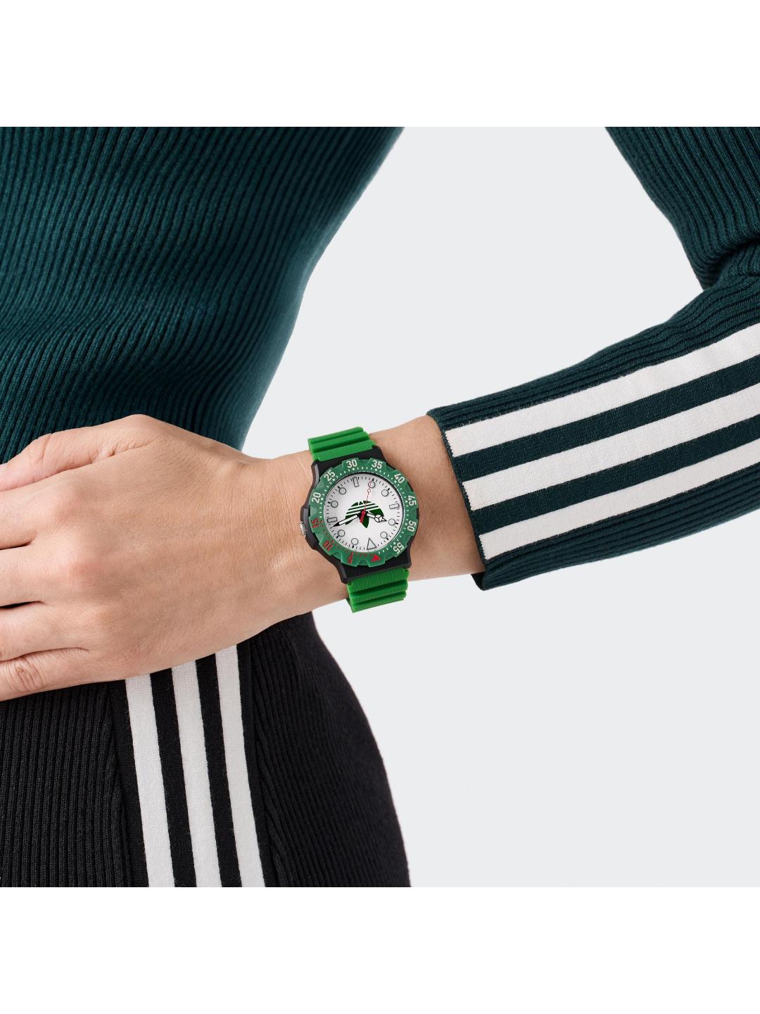 Adidas Originals AO Style Unisex 40 mm White Dial Analog Watch AOSY25512