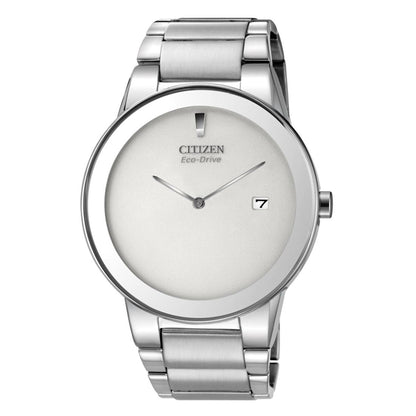 Citizen Eco-Drive Analog White Dial Men Watch - AU1060-51A